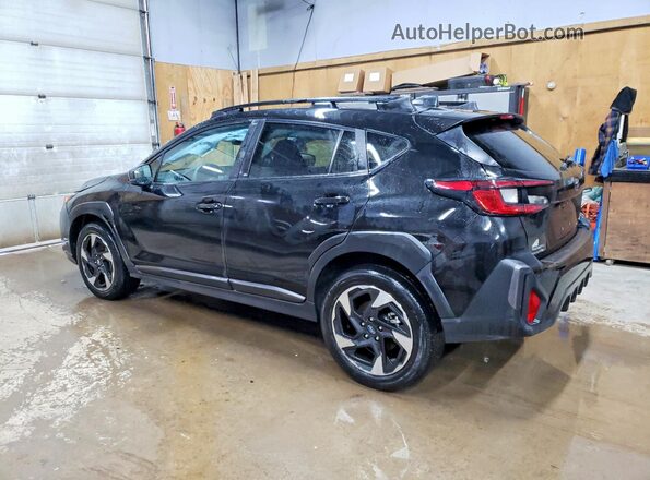 4S4GUHM6XR3794559 2024 SUBARU CROSSTREK Black Trasero izquierdo