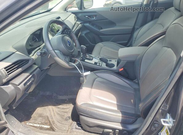 4S4GUHM6XR3825700 2024 SUBARU CROSSTREK Gray Front interior view