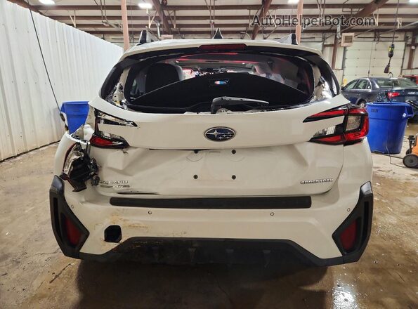 4S4GUHN60R3756076 2024 SUBARU CROSSTREK White Вид ззаду