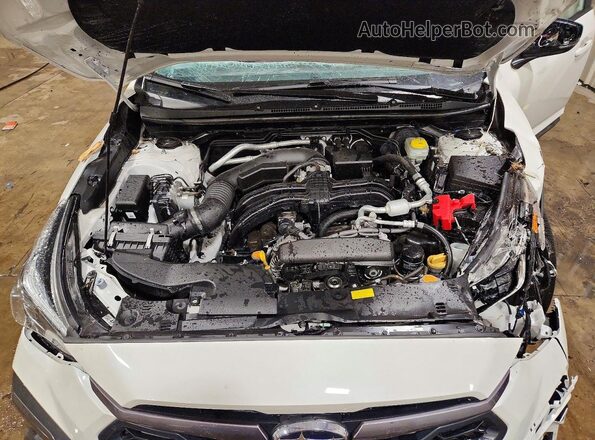 4S4GUHN60R3756076 2024 SUBARU CROSSTREK White Вид задньої частини салону