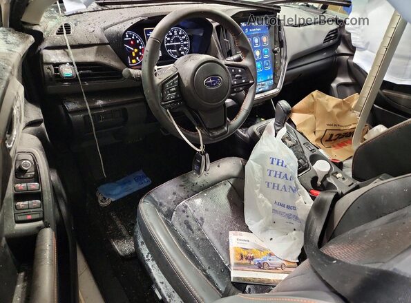 4S4GUHN60R3756076 2024 SUBARU CROSSTREK White Вид панелі приладів