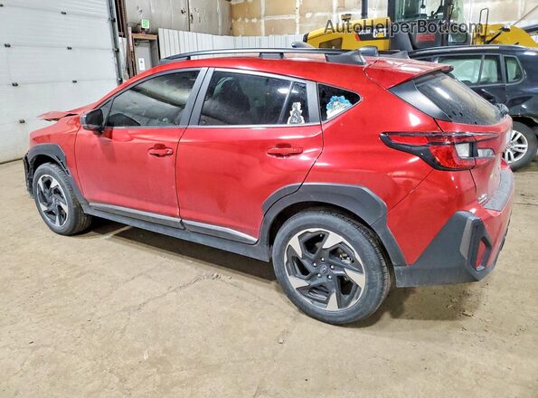 4S4GUHN66R3742103 2024 SUBARU CROSSTREK Red უკანა მარცხენა