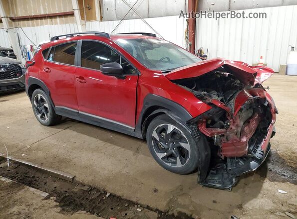 4S4GUHN66R3742103 2024 SUBARU CROSSTREK Red წინა მარჯვენა