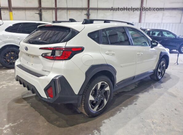 4S4GUHN67R3795313 2024 SUBARU CROSSTREK Белый Задняя правая четверть