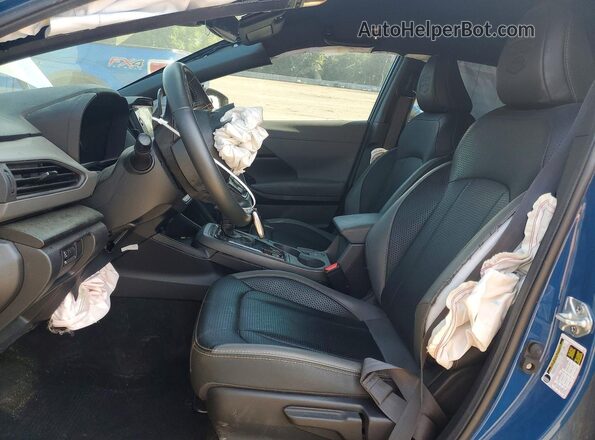 4S4GUHT61R3727382 2024 SUBARU CROSSTREK Blue Սալոնի դիմացի տեսք