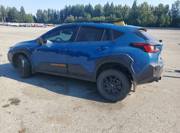 4S4GUHT61R3727382 2024 SUBARU CROSSTREK Blue Հետևի ձախ
