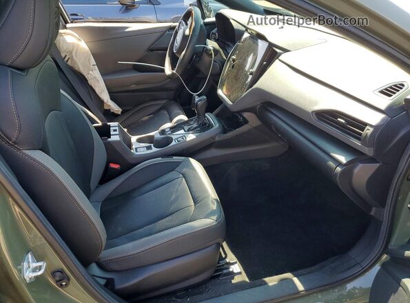 4S4GUHT66S3772694 2025 SUBARU CROSSTREK Green Вид салону спереду