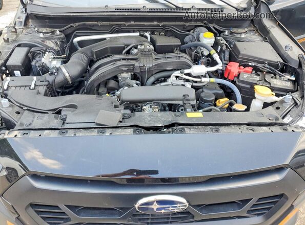 4S4GUHT68R3806449 2024 SUBARU CROSSTREK Черный Вид задней части салона