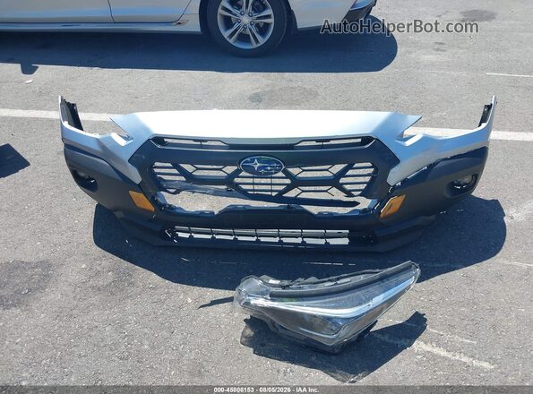 4S4GUHT68R3811103 2024 SUBARU CROSSTREK Silver ხელსაწყოთა პანელის ხედი