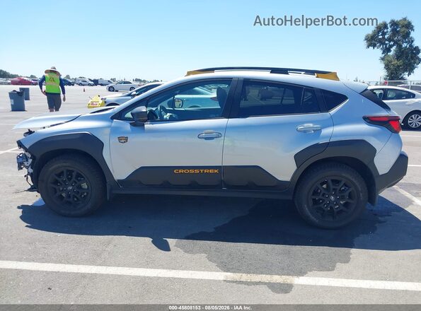 4S4GUHT68R3811103 2024 SUBARU CROSSTREK Silver 