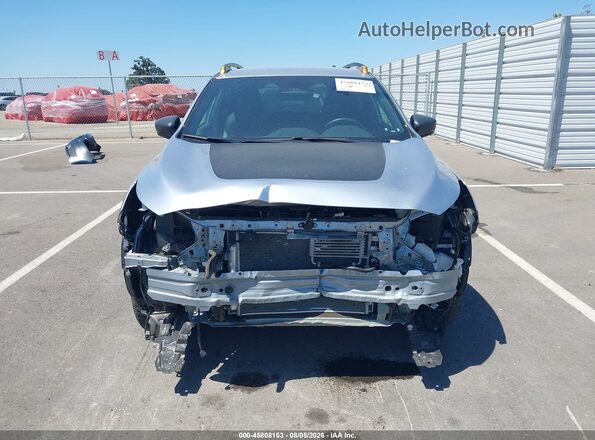 4S4GUHT68R3811103 2024 SUBARU CROSSTREK Silver უკანა სალონის ხედი