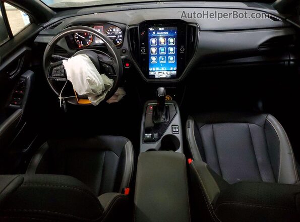 4S4GUHT6XS3767479 2025 SUBARU CROSSTREK Green Вид панелі приладів
