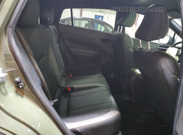 4S4GUHT6XS3767479 2025 SUBARU CROSSTREK Green Вид задніх сидінь