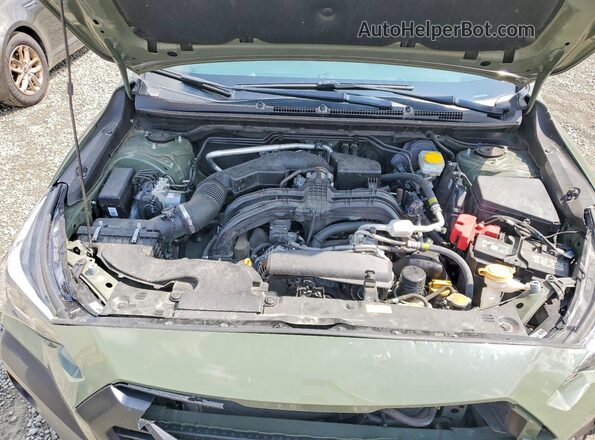 4S4GUHT6XS3767479 2025 SUBARU CROSSTREK Green Вид задньої частини салону