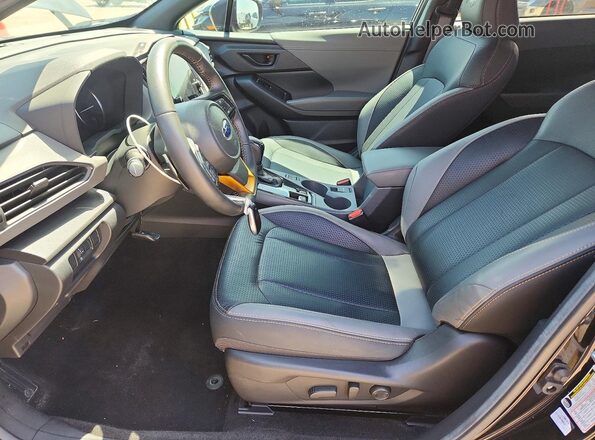 4S4GUHU60R3776930 2024 SUBARU CROSSTREK Black Vista interior delantera