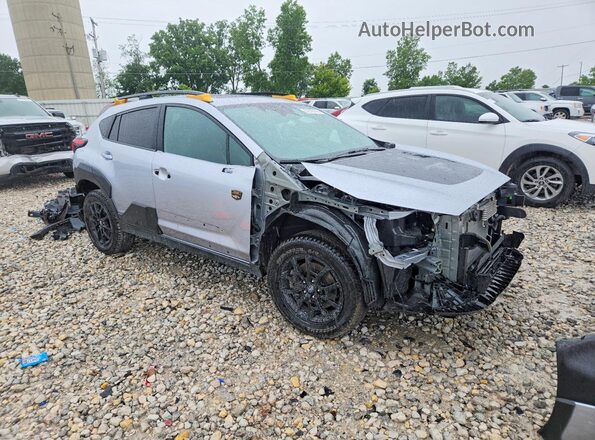 4S4GUHU60S3767957 2025 SUBARU CROSSTREK Charcoal Przód prawy