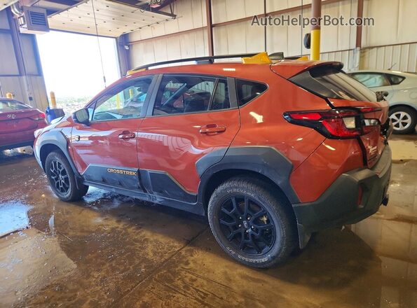 4S4GUHU61S3750553 2025 SUBARU CROSSTREK Orange Задня ліва чверть