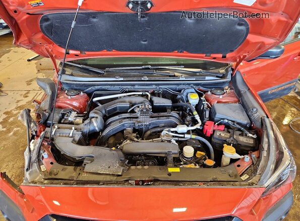 4S4GUHU61S3750553 2025 SUBARU CROSSTREK Orange Вид підкапотного простору