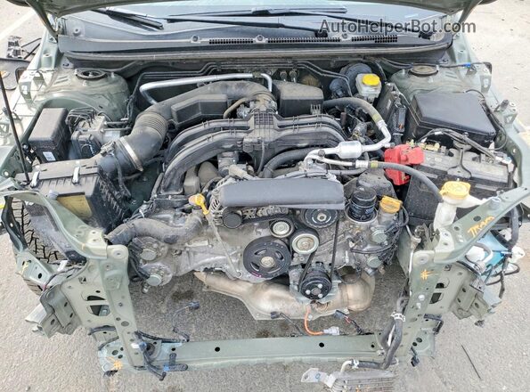 4S4GUHU62R3824640 2024 SUBARU CROSSTREK Green Շարժիչի բաժամունքի տեսք