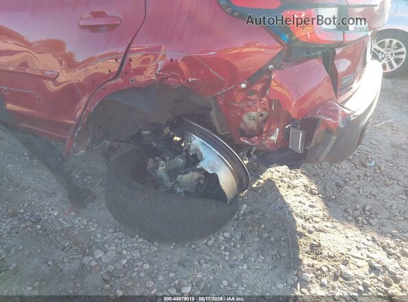 4S4GUHU63R3810553 2024 SUBARU CROSSTREK Red Widok z przodu
