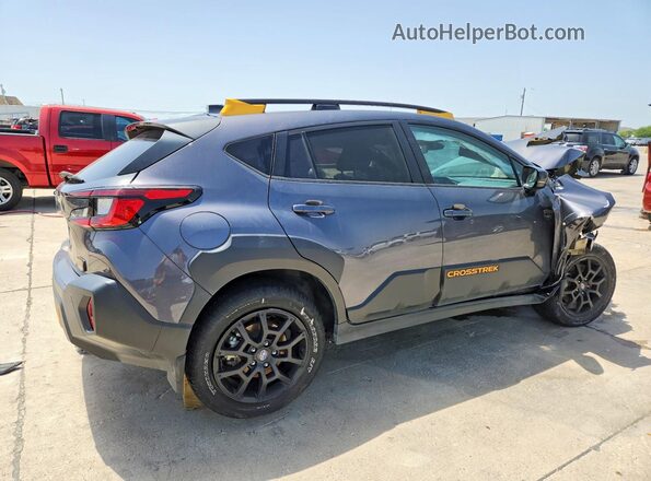 4S4GUHU66R3821580 2024 SUBARU CROSSTREK Gray Tył prawy
