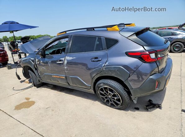4S4GUHU66R3821580 2024 SUBARU CROSSTREK Gray Tył lewy