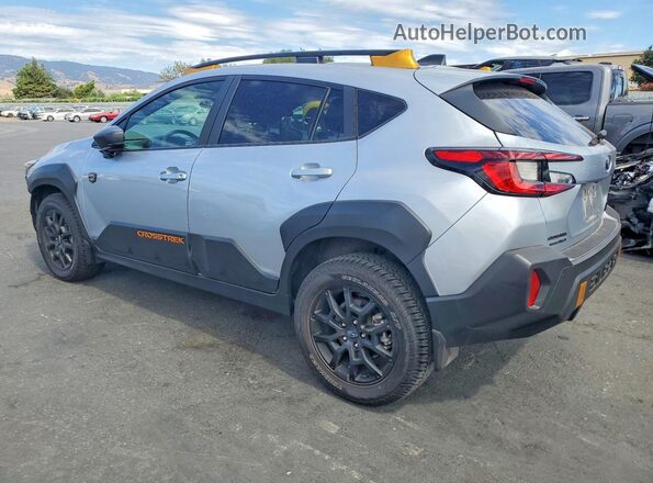 4S4GUHU66S3741685 2025 SUBARU CROSSTREK Silver უკანა მარცხენა