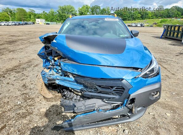 4S4GUHU66S3777490 2025 SUBARU CROSSTREK Blue Widok z przodu