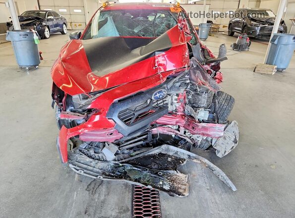 4S4GUHU67S3744689 2025 SUBARU CROSSTREK Red Շարժիչի բաժամունքի տեսք