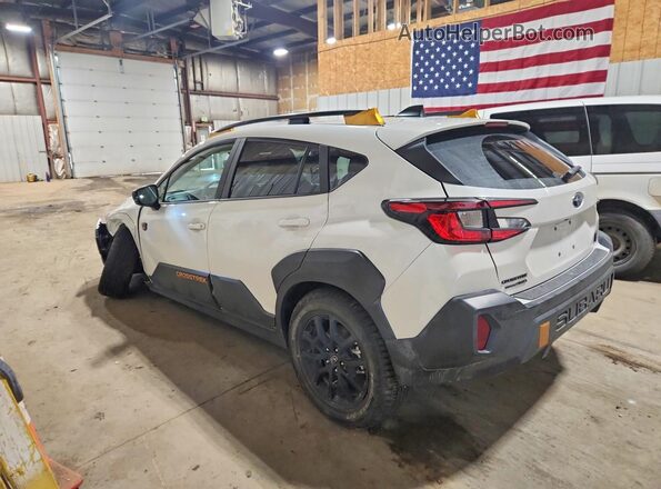 4S4GUHU67T3780979 2026 SUBARU CROSSTREK White უკანა მარცხენა