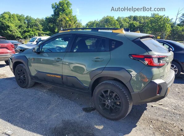 4S4GUHU68R3778053 2024 SUBARU CROSSTREK Green Tył lewy
