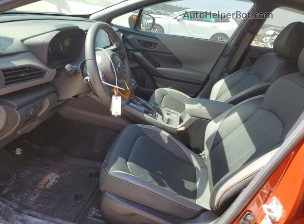 4S4GUHU6XR3822778 2024 SUBARU CROSSTREK Оранжевый Вид салона спереди
