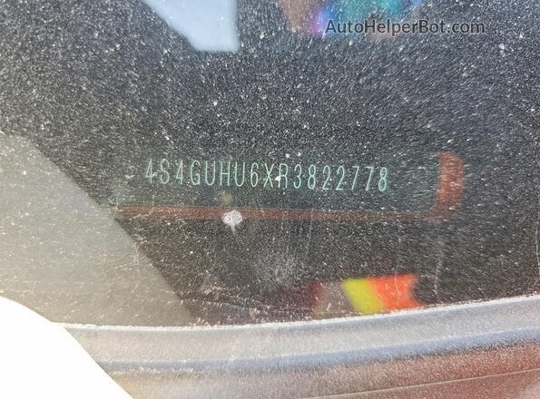 4S4GUHU6XR3822778 2024 SUBARU CROSSTREK Оранжевый Вид наклейки с VIN-кодом