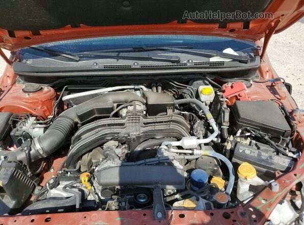 4S4GUHU6XR3822778 2024 SUBARU CROSSTREK Оранжевый Вид подкапотного пространства