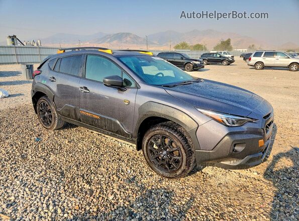 4S4GUHU6XS3753015 2025 SUBARU CROSSTREK Серый Передняя правая четверть
