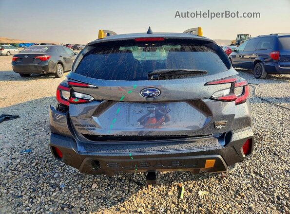 4S4GUHU6XS3753015 2025 SUBARU CROSSTREK Серый Вид сзади