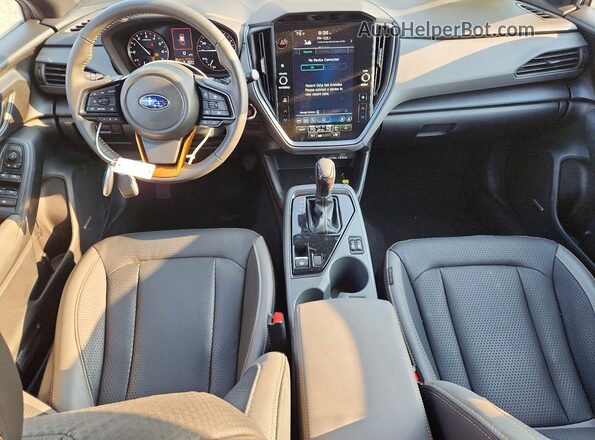 4S4GUHU6XS3753015 2025 SUBARU CROSSTREK Серый Вид панели приборов