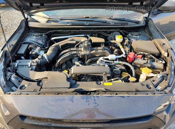 4S4GUHU6XS3753015 2025 SUBARU CROSSTREK Серый Вид задней части салона