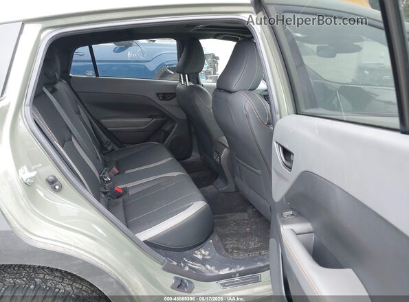 4S4GUHU6XS3770655 2025 SUBARU CROSSTREK Green Vista de la etiqueta del VIN
