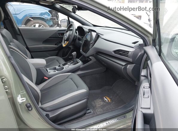 4S4GUHU6XS3770655 2025 SUBARU CROSSTREK Green Vista interior delantera