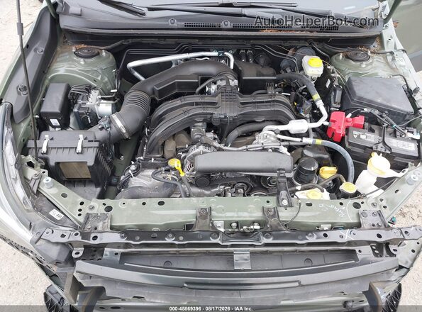 4S4GUHU6XS3770655 2025 SUBARU CROSSTREK Green Vista trasera
