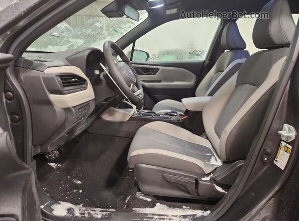 4S4SLDA60T3006759 2026 SUBARU FORESTER Charcoal Widok wnętrza z przodu