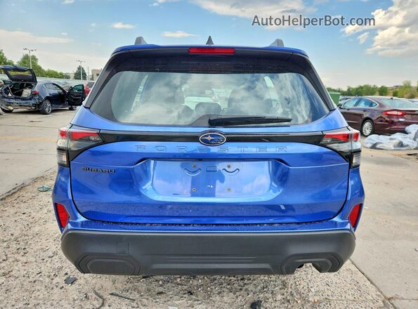 4S4SLDA67T3051844 2026 SUBARU FORESTER Blue Rear view