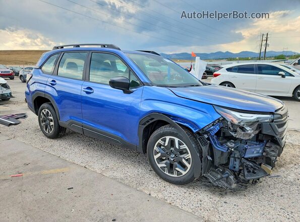 4S4SLDA67T3051844 2026 SUBARU FORESTER Blue Front right