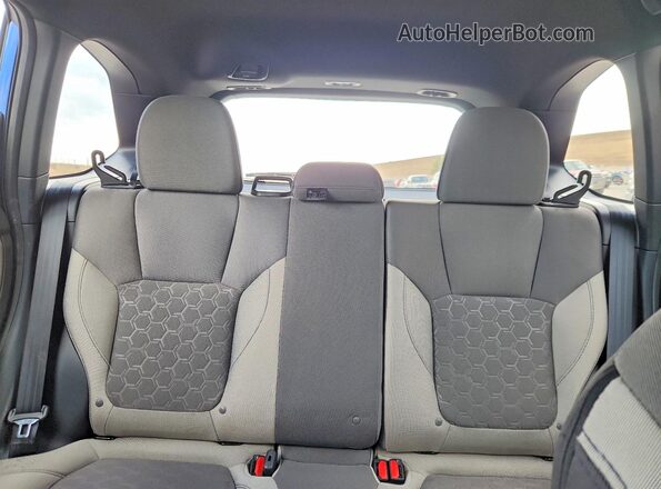 4S4SLDA67T3051844 2026 SUBARU FORESTER Blue Rear seats view