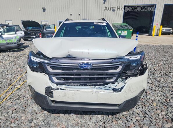 4S4SLDB66T3058251 2026 SUBARU FORESTER White Դիմացի տեսք