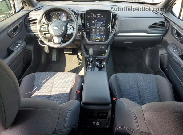 4S4SLDD60T3026294 2026 SUBARU FORESTER Gray Dashboard view