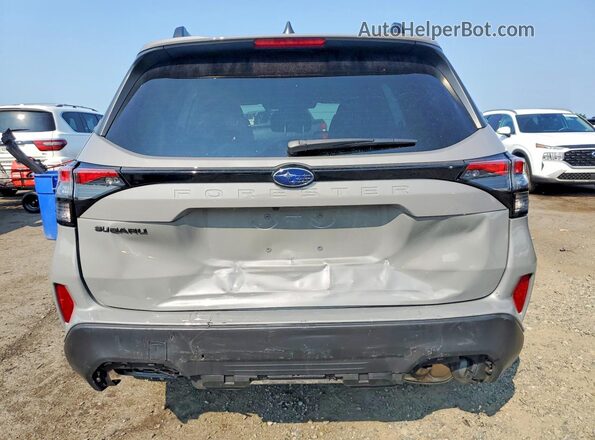 4S4SLDD60T3026294 2026 SUBARU FORESTER Gray Rear view