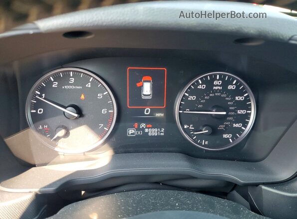 4S4SLDD60T3026294 2026 SUBARU FORESTER Gray Instrument cluster view