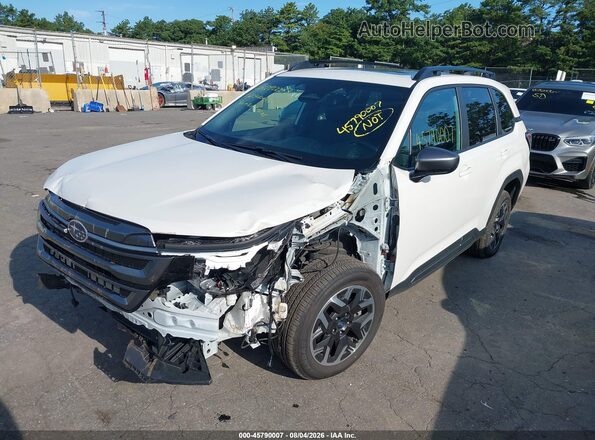 4S4SLDD60T3071980 2026 SUBARU FORESTER Белый Вид спереди